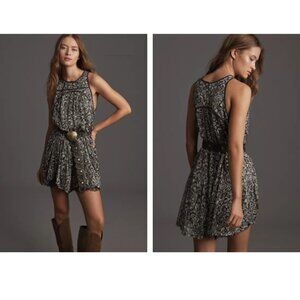 ANTHROPOLOGIE Sleeveless Waistless Romper
